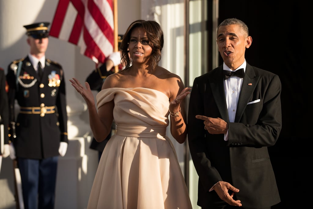 Barack and Michelle Obama at Nordic State Dinner 2016