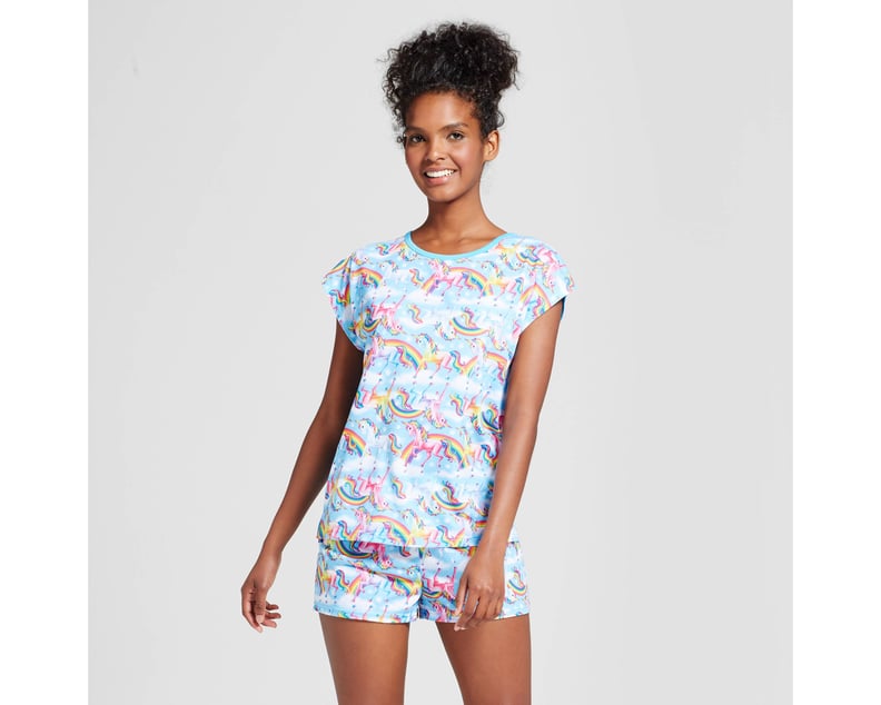 Lisa Frank Tee & Shorts Pajamas Set