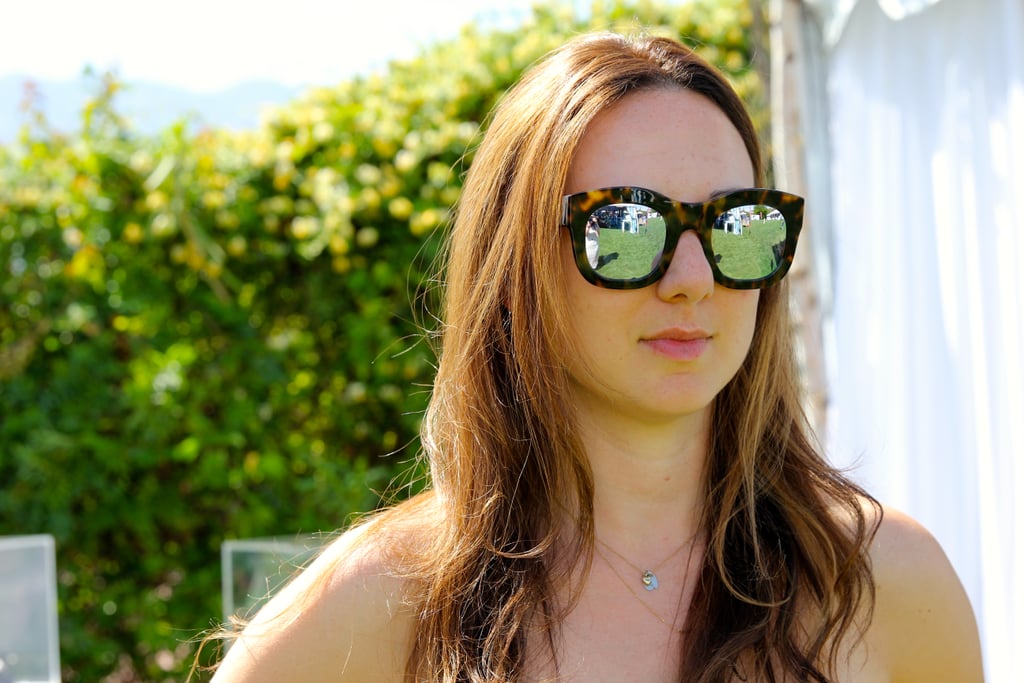 Mirrored Sunglasses at Coachella 2015