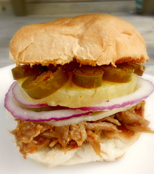 Teriyaki Pork Sandwich