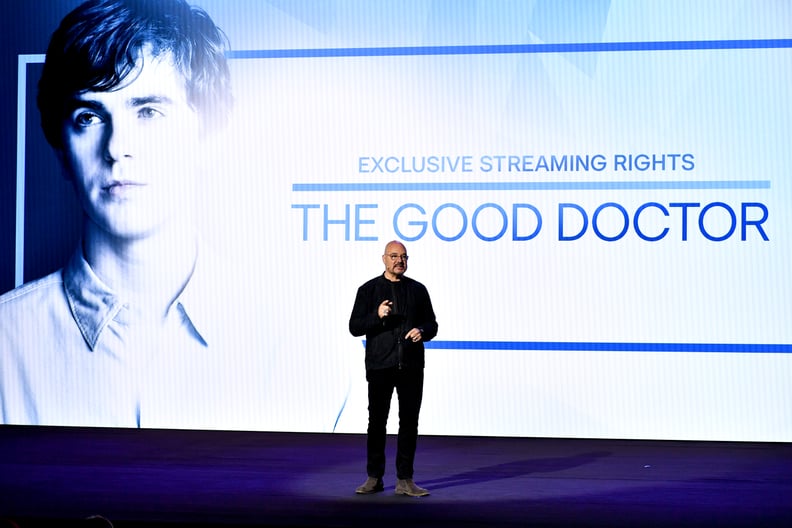 NEW YORK, NY - MAY 02:  Hulu Chief Content Officer Joel Stillerman onstage during Hulu Upfront 2018 at The Hulu Theater at Madison Square Garden on May 2, 2018 in New York City.  (Photo by Dia Dipasupil/Getty Images for Hulu)