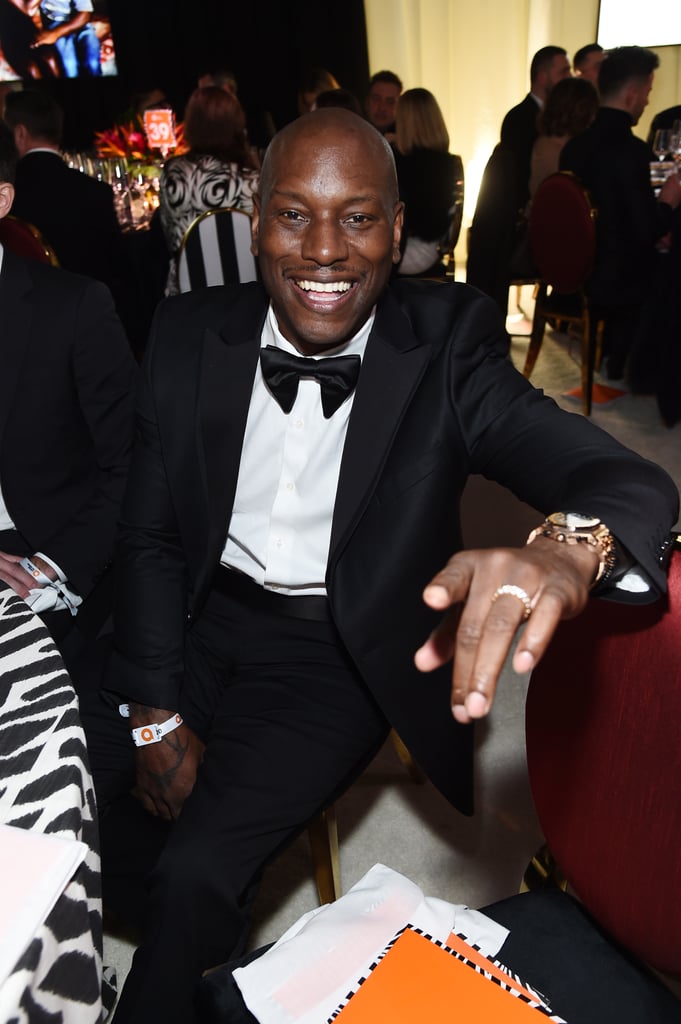 Tyrese Gibson at the Elton John AIDS Foundation Oscars Party