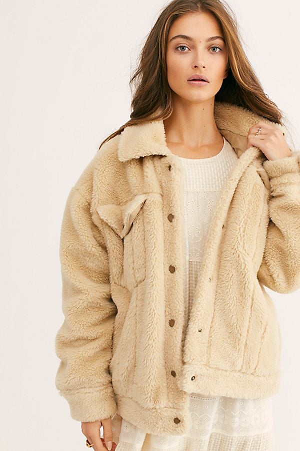 Sherpa Trucker Jacket | Most Stylish Jackets and Coats From Free People ...
