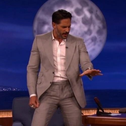 Joe Manganiello Teaching Conan O'Brien Stripper Moves