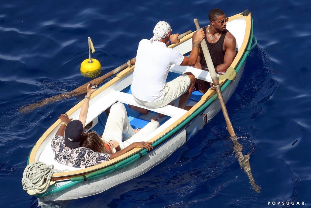 Michael B. Jordan Shirtless in Italy Pictures July 2018