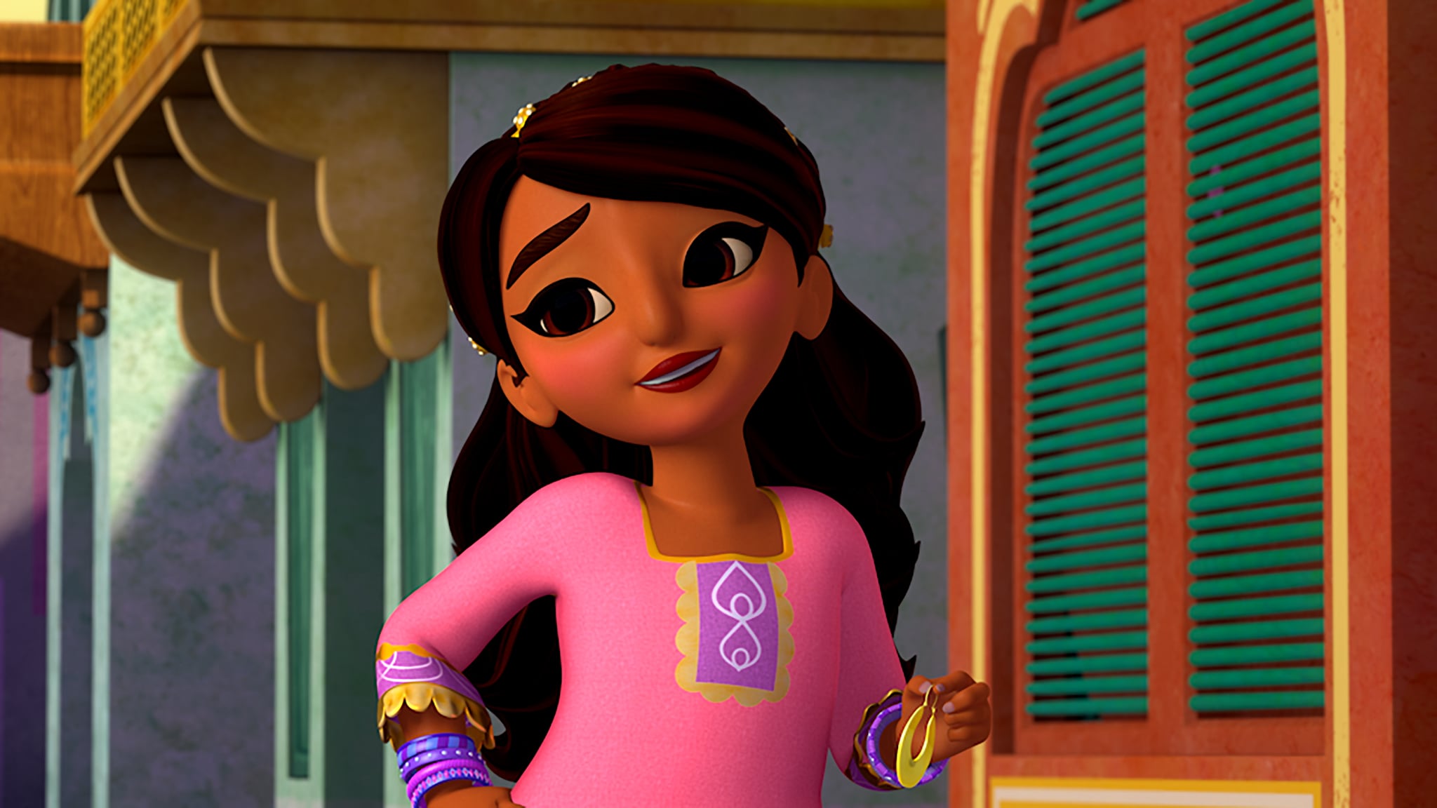 Who Voices Meena In Disney Junior S Mira Royal Detective Freida Pinto Jameela Jamil And More Star In Disney Junior S New Show Mira Royal Detective Popsugar Family Photo 10