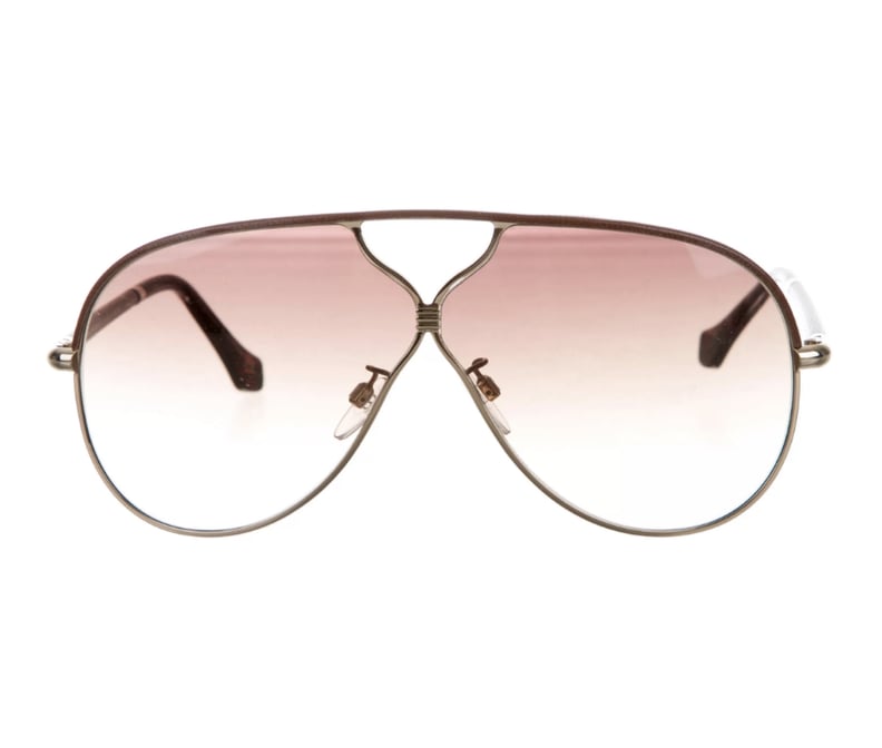 Balenciaga Oversized Aviator Sunglasses