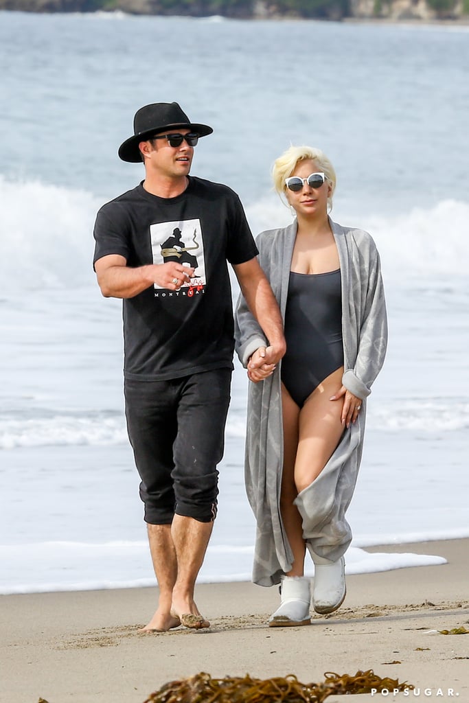 Taylor Kinney and Lady Gaga After the Golden Globes 2016
