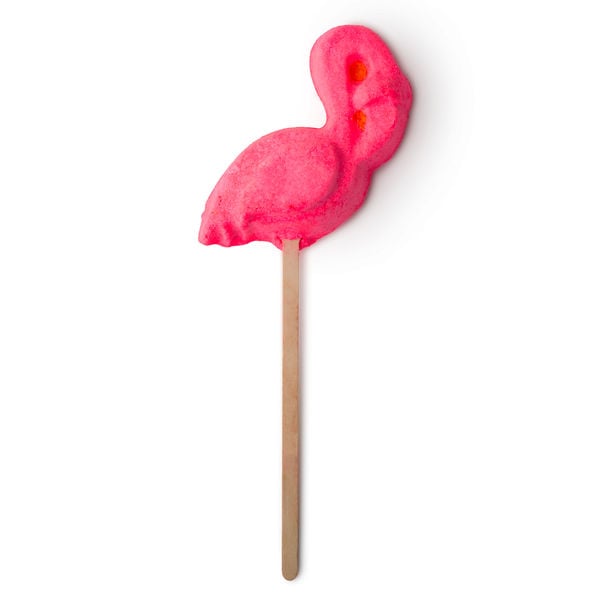 Lush Pink Flamingo Reusable Bubble Bar ($10)