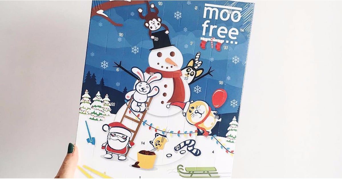 Vegan Chocolate Advent Calendar From Moo Free POPSUGAR Fitness