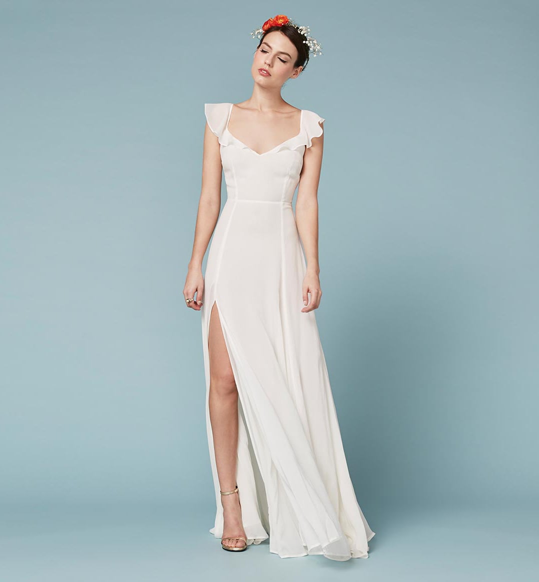 Reformation Julieta Dress 388 Every Bridal Outfit You Ll Ever