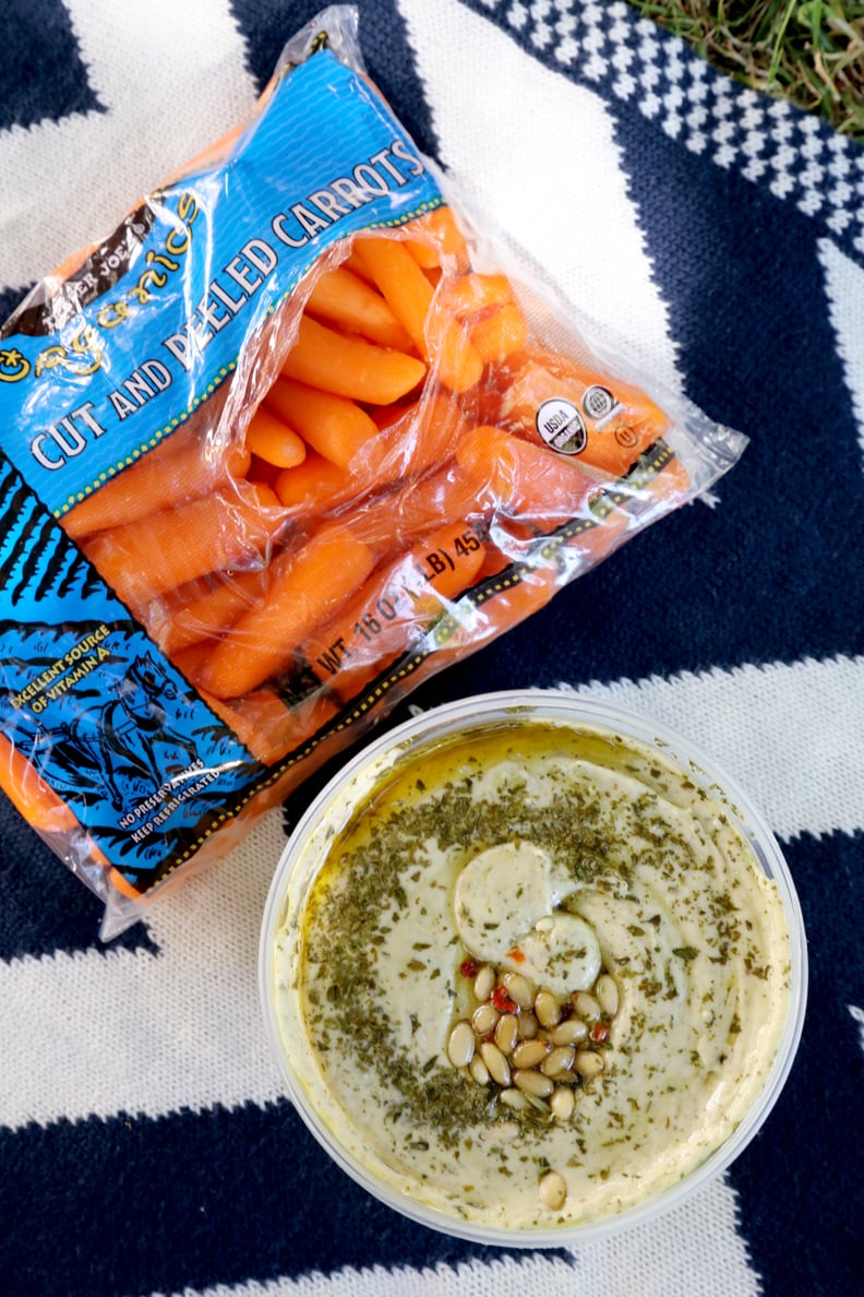 Step 3: Serve the Carrots and Hummus Straight From Their Packaging