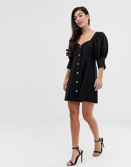 ASOS Petite Scoop Neck Mini Dress