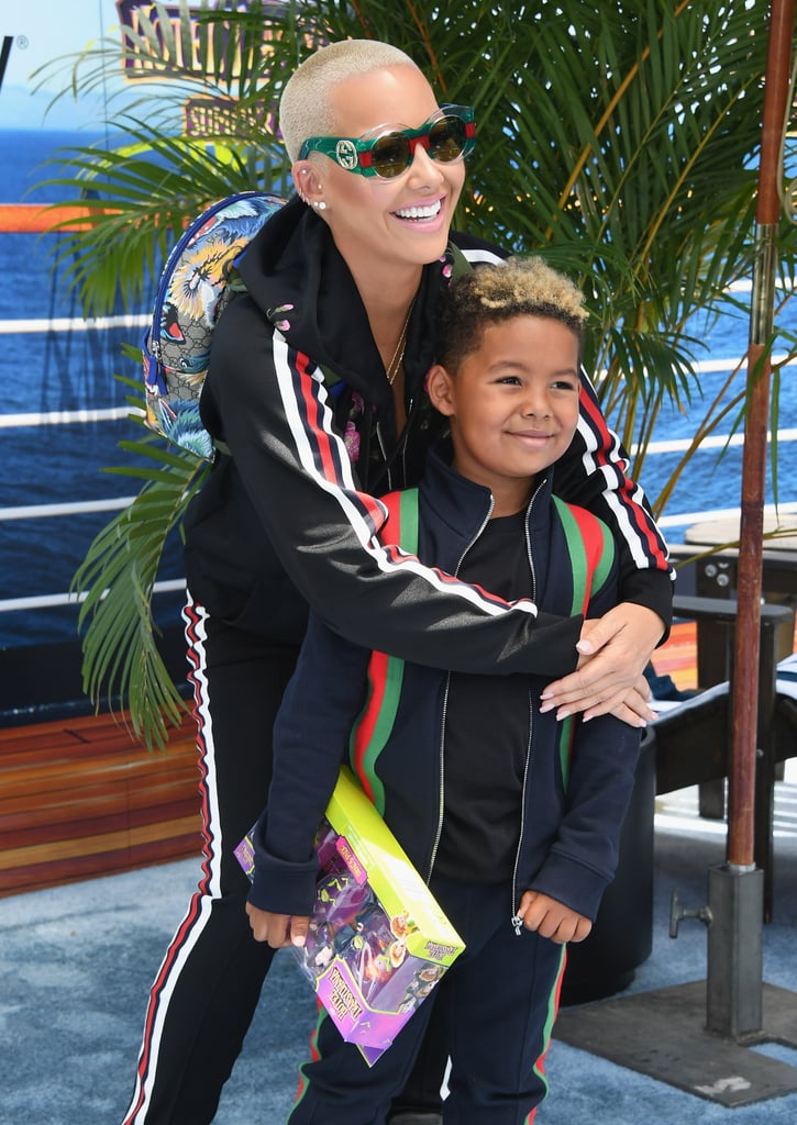 Amber Rose On Letting Her Son Curse Popsugar Moms