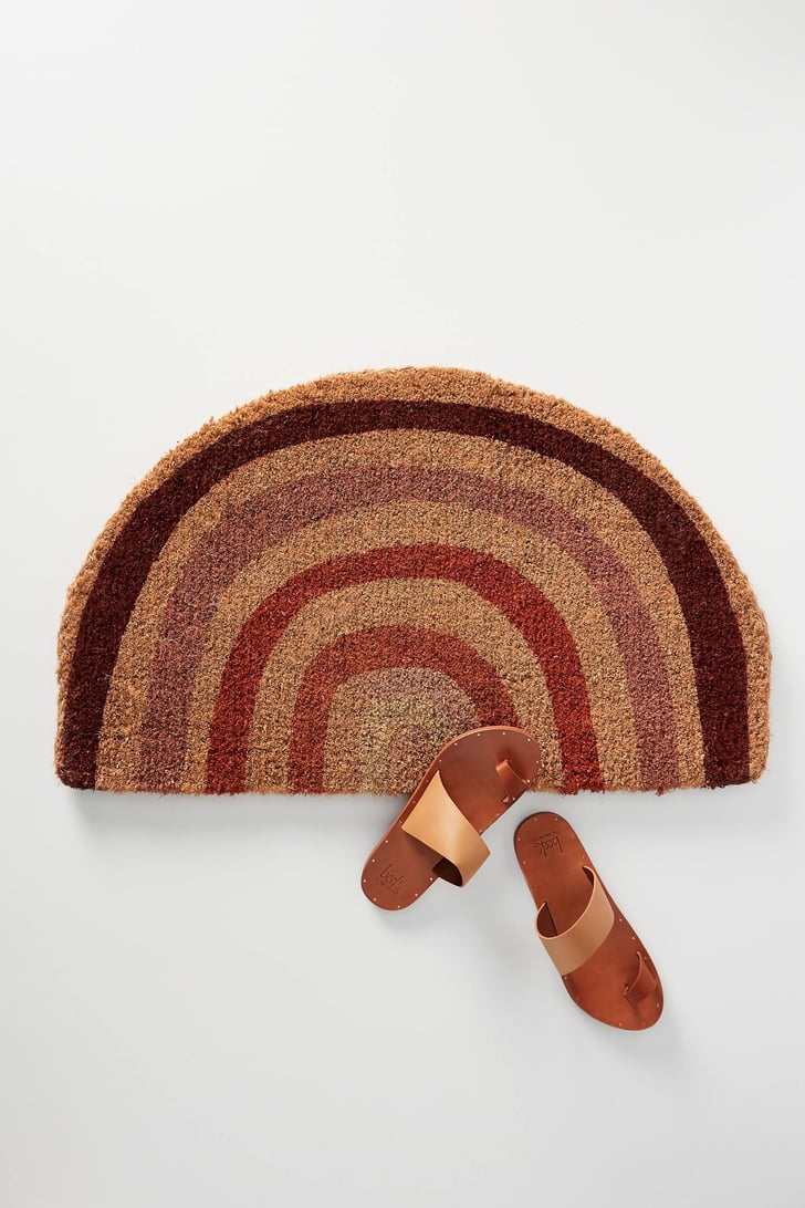 Rainbow Doormat Anthropologie Spring Home Collection 2020 POPSUGAR