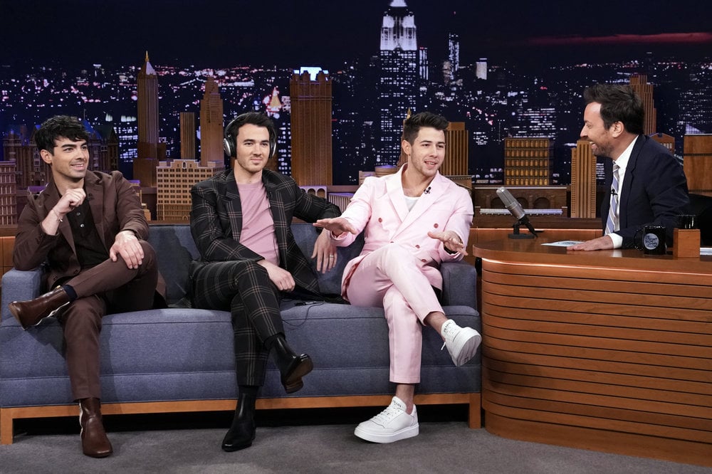 The Jonas Brothers on The Tonight Show Starring Jimmy Fallon