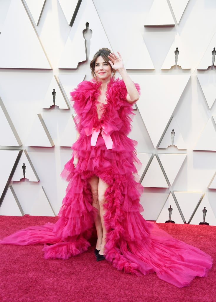 Linda Cardellini Pink Dress Oscars 2019