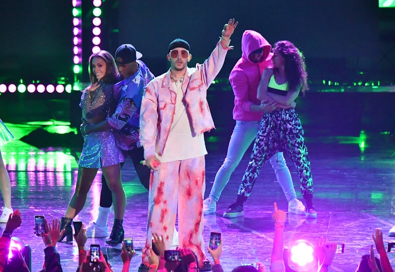 MEXICO CITY, MEXICO - MARCH 05: Bad Bunny performs onstage during the 2020 Spotify Awards at the Auditorio Nacional on March 05, 2020 in Mexico City, Mexico. (Photo by Emma McIntyre/Getty Images for Spotify)