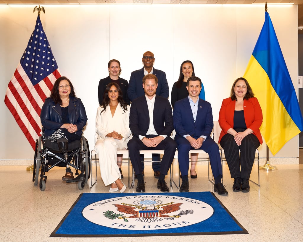 Meghan Markle and Prince Harry at the 2022 Invictus Games