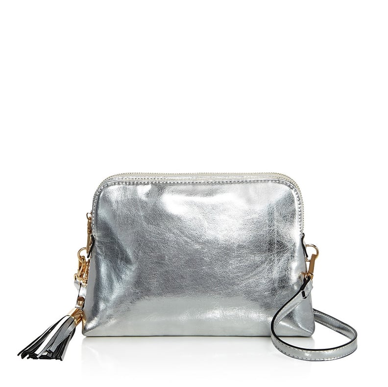 Sunset & Spring Double Pouch Metallic Crossbody