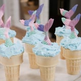 Mermaid Cupcake Ice Cream Cone Recipe