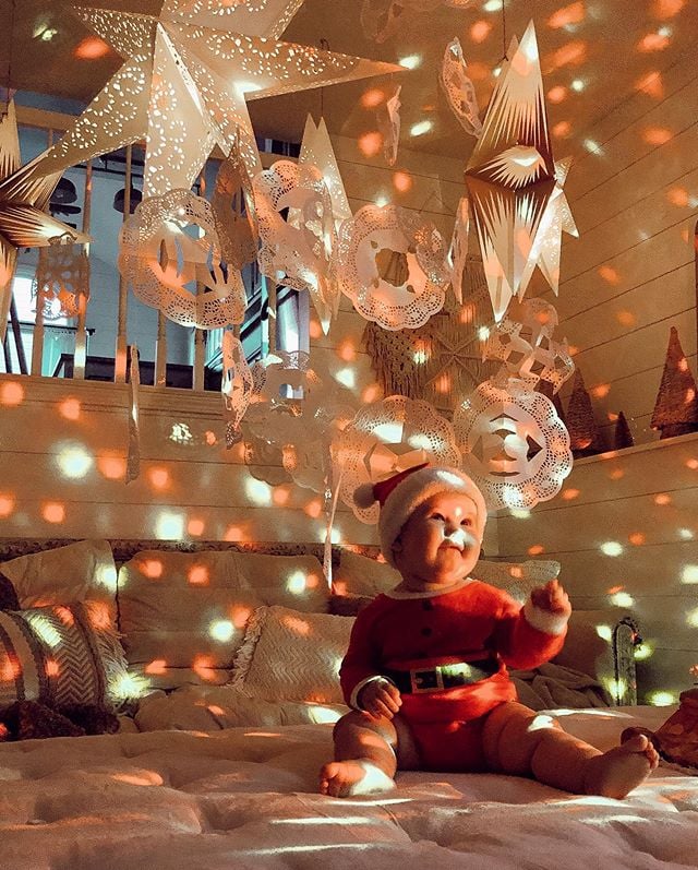 Baby Dressed as Elf on the Shelf 2018