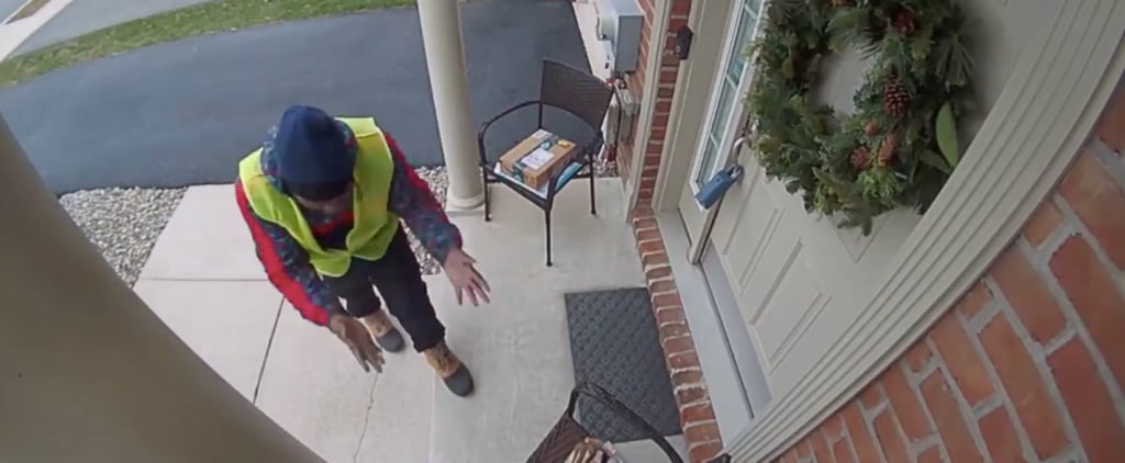 An Amazon Prime Delivery Guy Had the World's Purest Reaction to Discovering Snacks Outside a Home