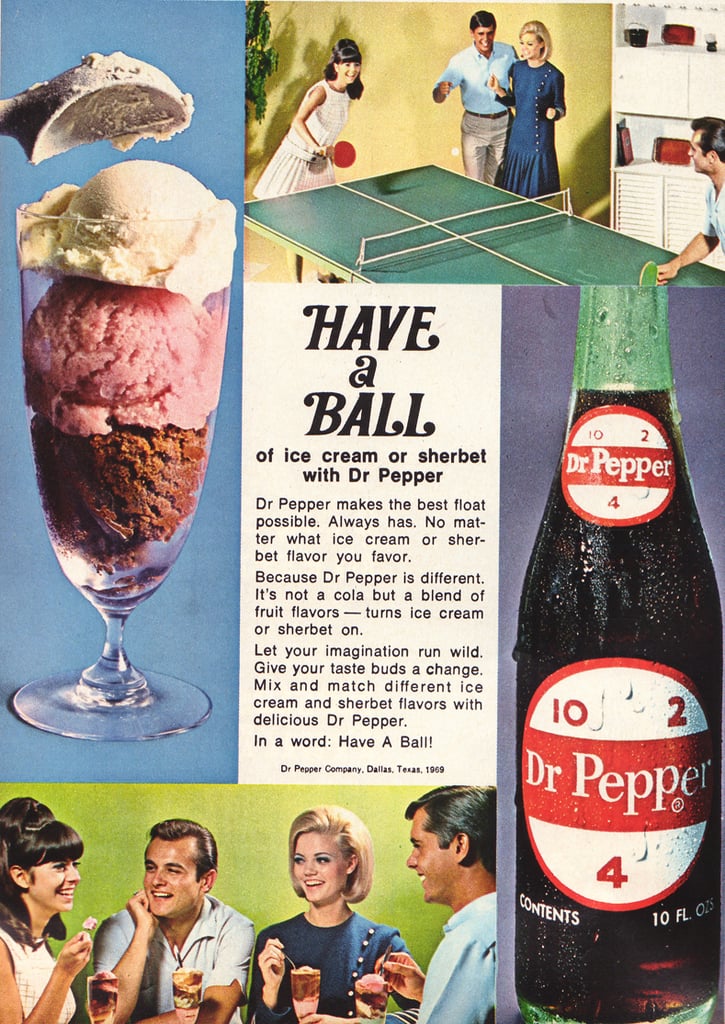 Dr. Pepper floats and ping-pong — sounds like an awesome Summer day to me!