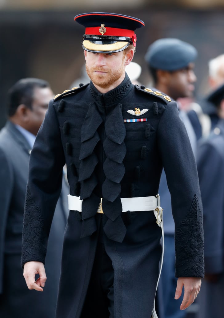 Prince Harry At Field Of Remembrance In London 2016 Popsugar