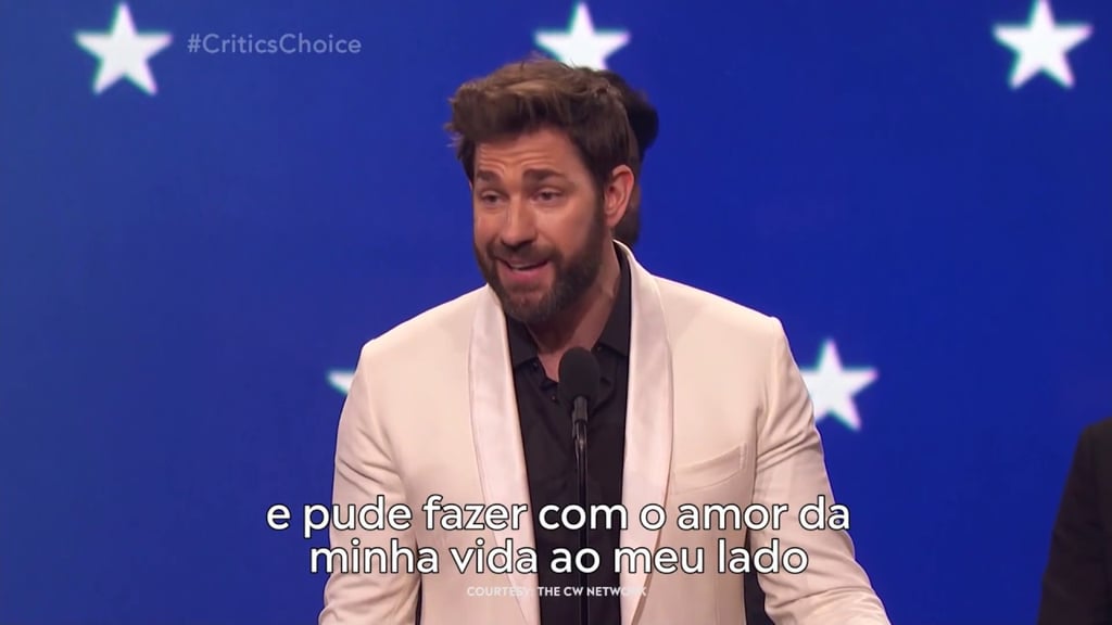 JOHN KRASINSKI E EMILY BLUNT SÃO #GOALS NO CRITICS' CHOICE AWARDS | #CRITICSTNT