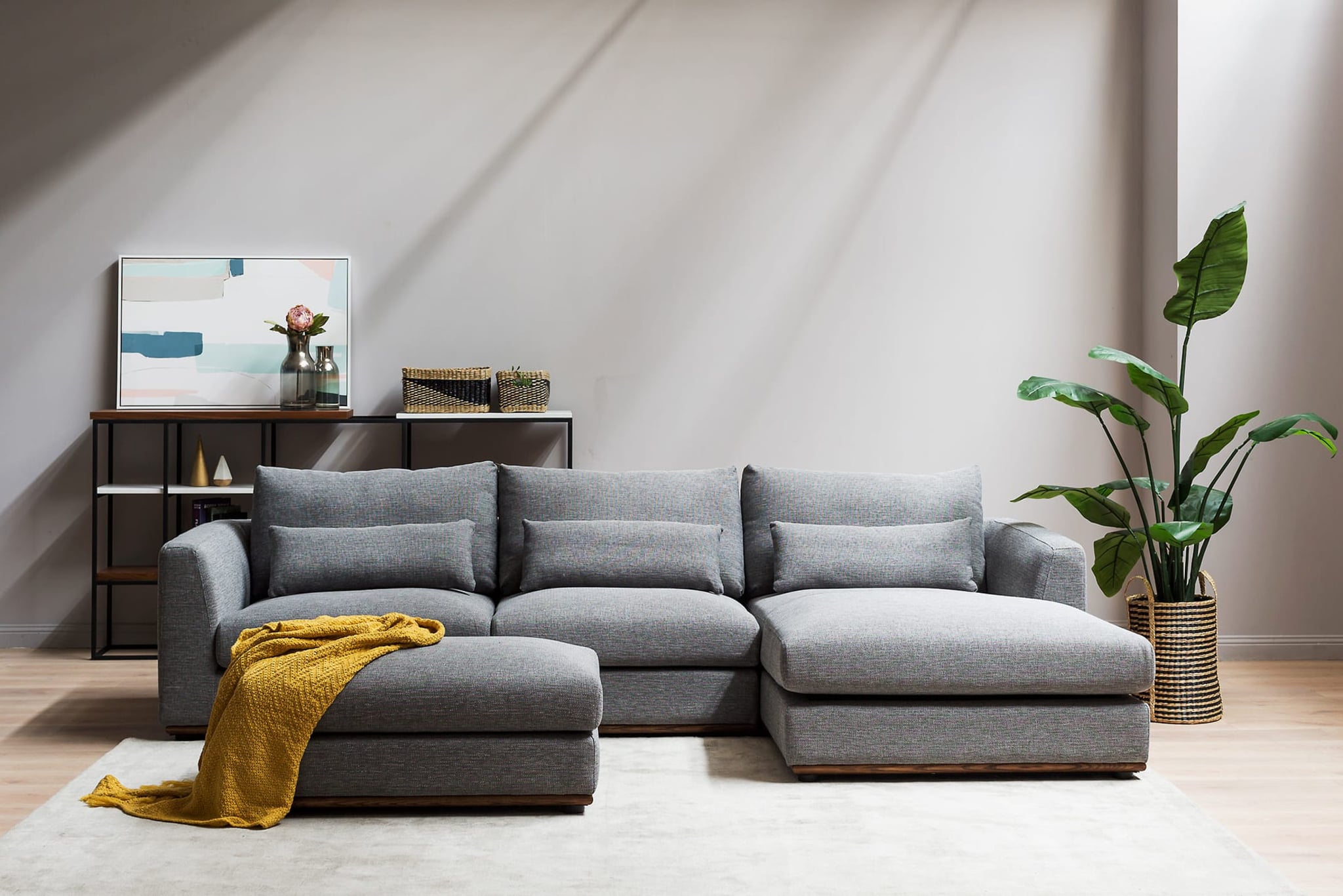 Castlery Alfie Chaise Sectional Sofa 50 Cyber Monday Furniture