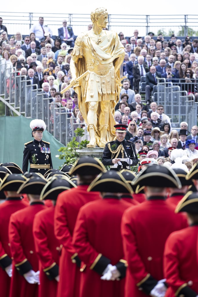 Prince Harry at the Founder's Day Parade June 2019