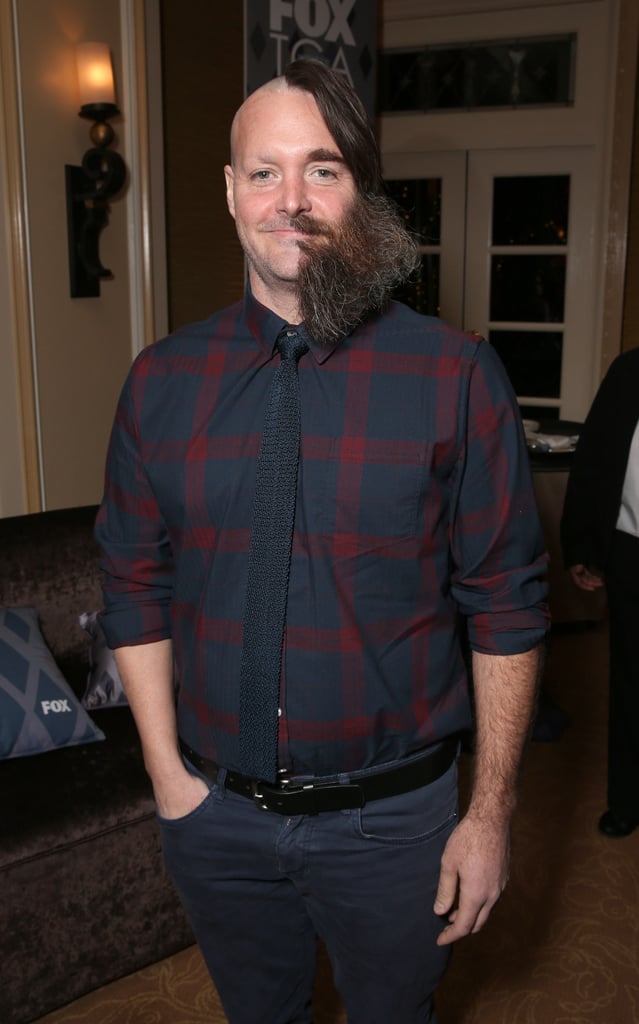 Will Forte Half-Shaved Face Pictures