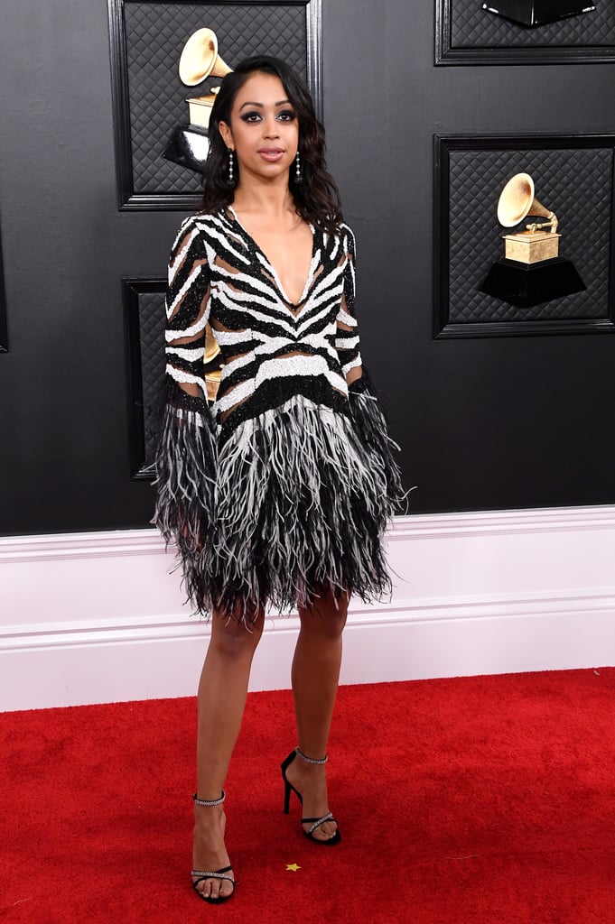 Liza Koshy at the 2020 Grammys