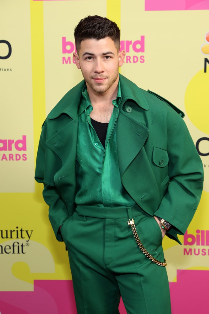 Nick Jonas, Priyanka Chopra Outfits at 2021 Billboard Awards