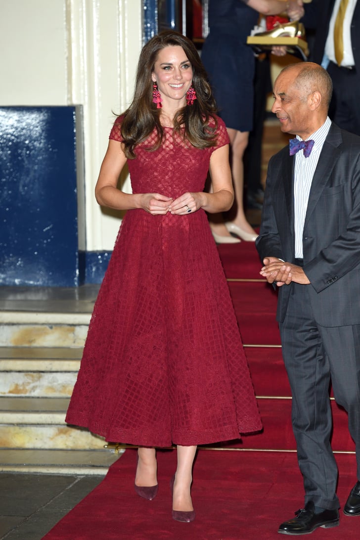 Red on Red How Kate Middleton Works a Color Palette POPSUGAR