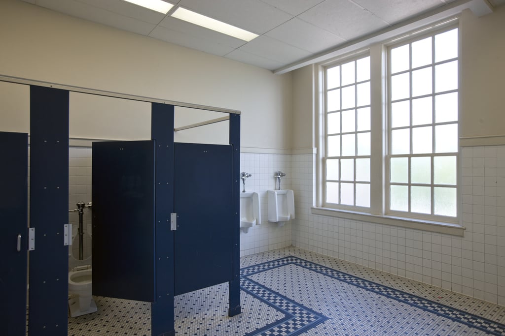 What should parents consider before letting their kids go to the bathroom alone?