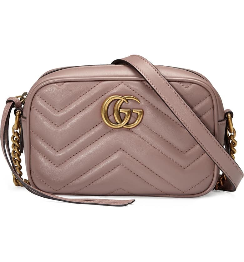 Gucci GG Marmont 2.0 Matelassé Leather Shoulder Bag