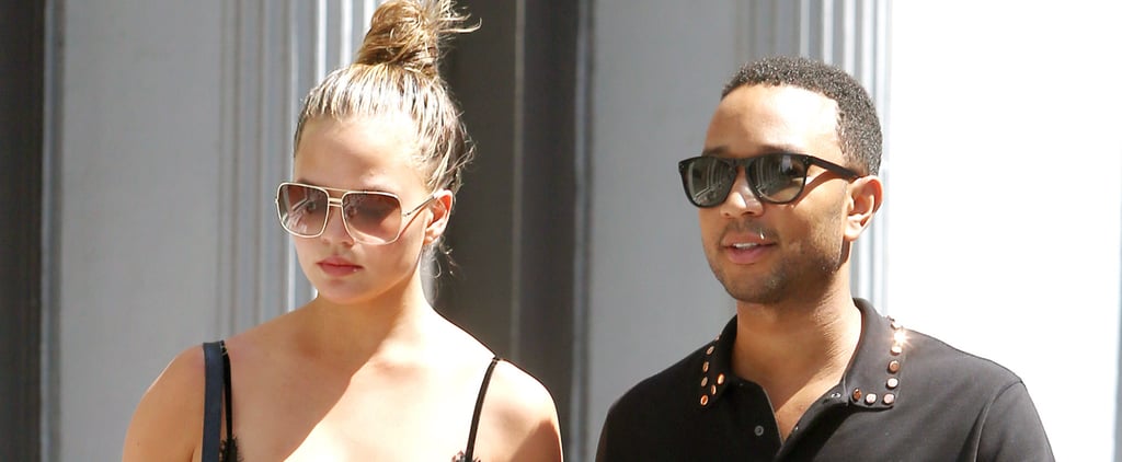 Chrissy Teigen and John Legend Hold Hands in NYC August 2016