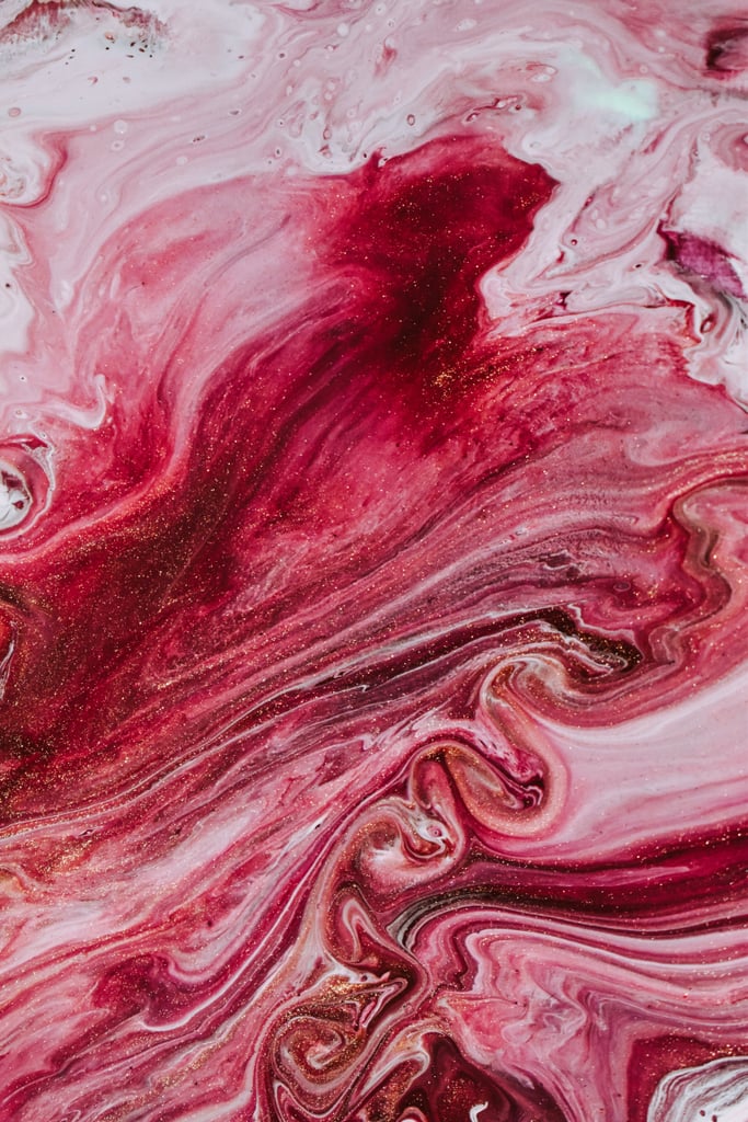情人节壁纸:液体粉红色