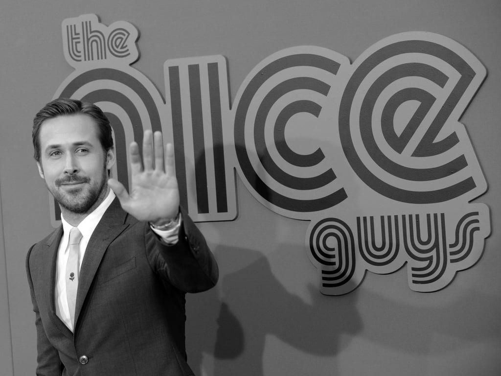 Ryan Gosling Black-and-White Pictures