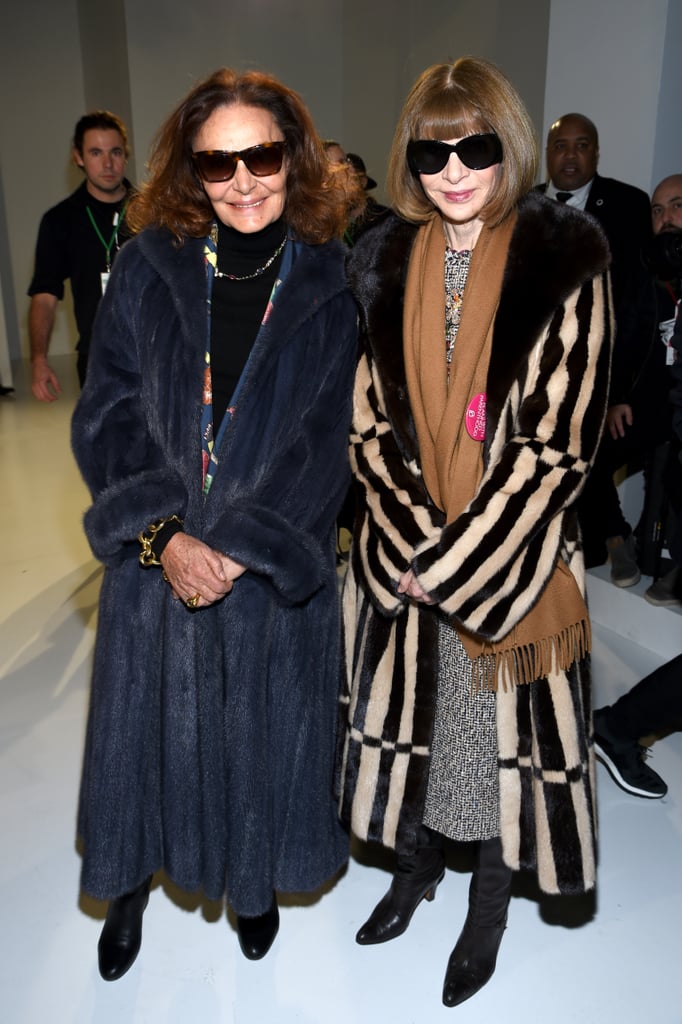 Diane von Furstenberg and Anna Wintour Diane von Furstenberg and Anna Wintour