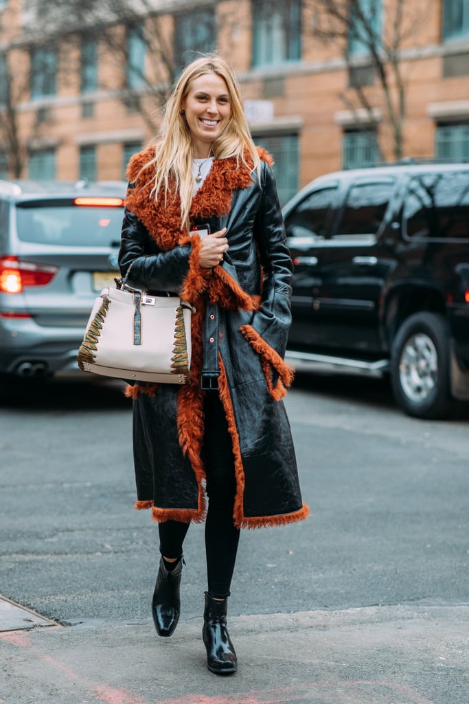 Day 2 | Street Style at New York Fashion Week Fall 2018 | POPSUGAR ...