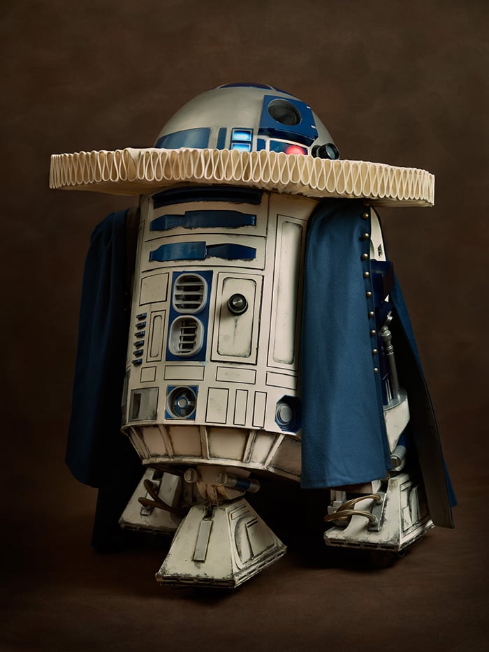 R2-D2: "Portrait of a Metal Cylindrical Object"