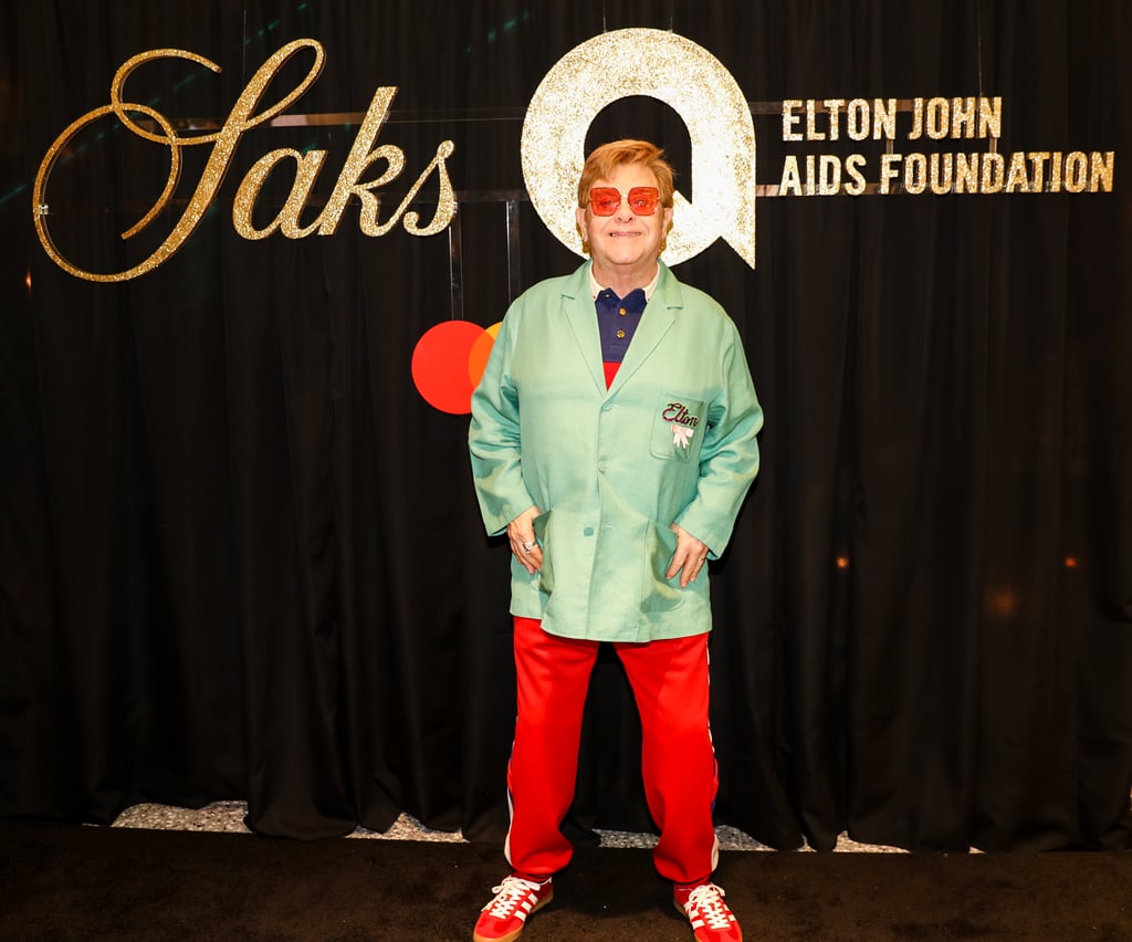 Elton John Performs at Saks 5th Avenue