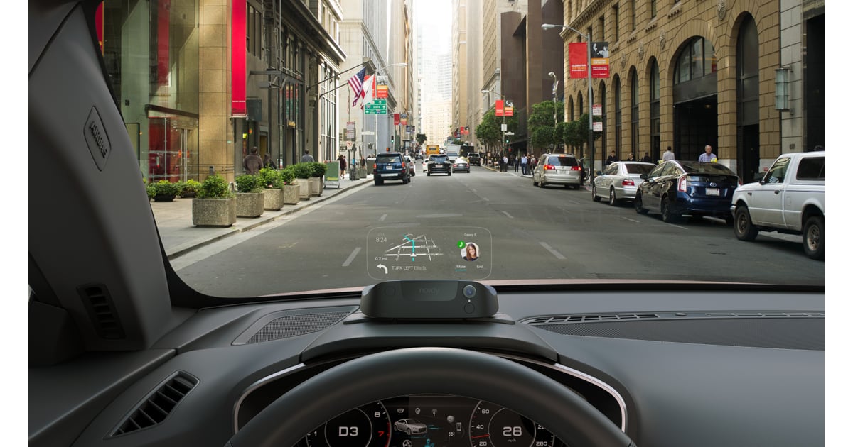 Navdy Mounted Windshield Projector Tech Gifts For Men POPSUGAR Tech