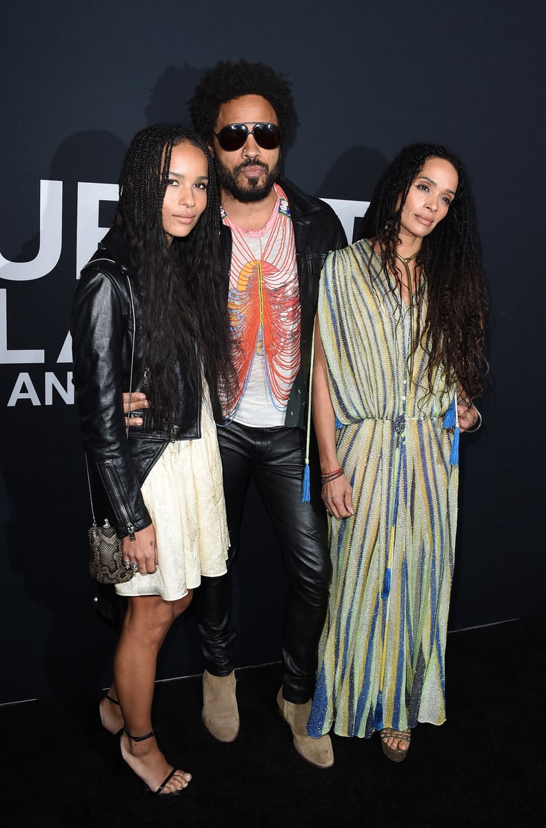 And Zoë Kravitz Had Both of Her Parents at Her Side