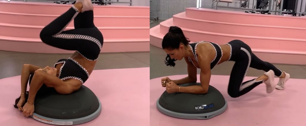 Ab Workout on a Bosu Ball