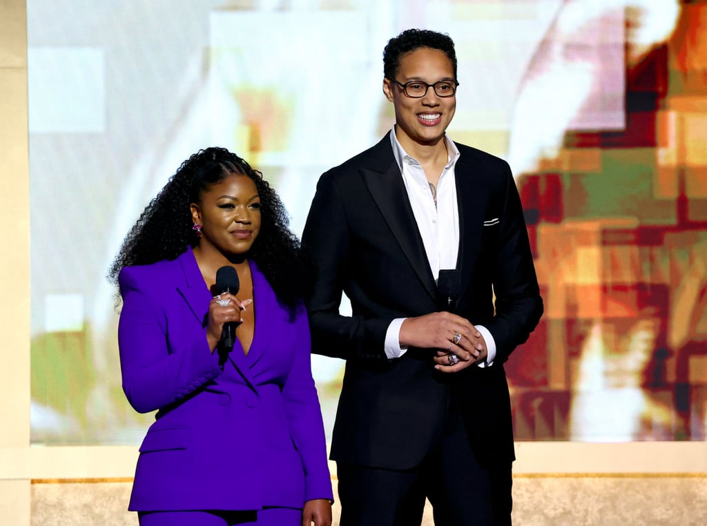 Brittney Griner And Wife Cherelle Attend NAACP Image Awards POPSUGAR   Brittney Cherelle Griner Naacp Image Awards 2023 