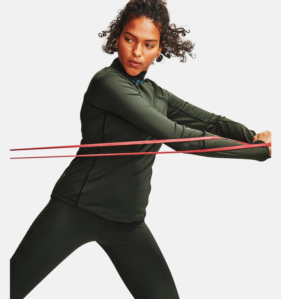 UA RUSH™ ColdGear® Jacquard Mock